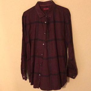 Alfani Long sleeve button up